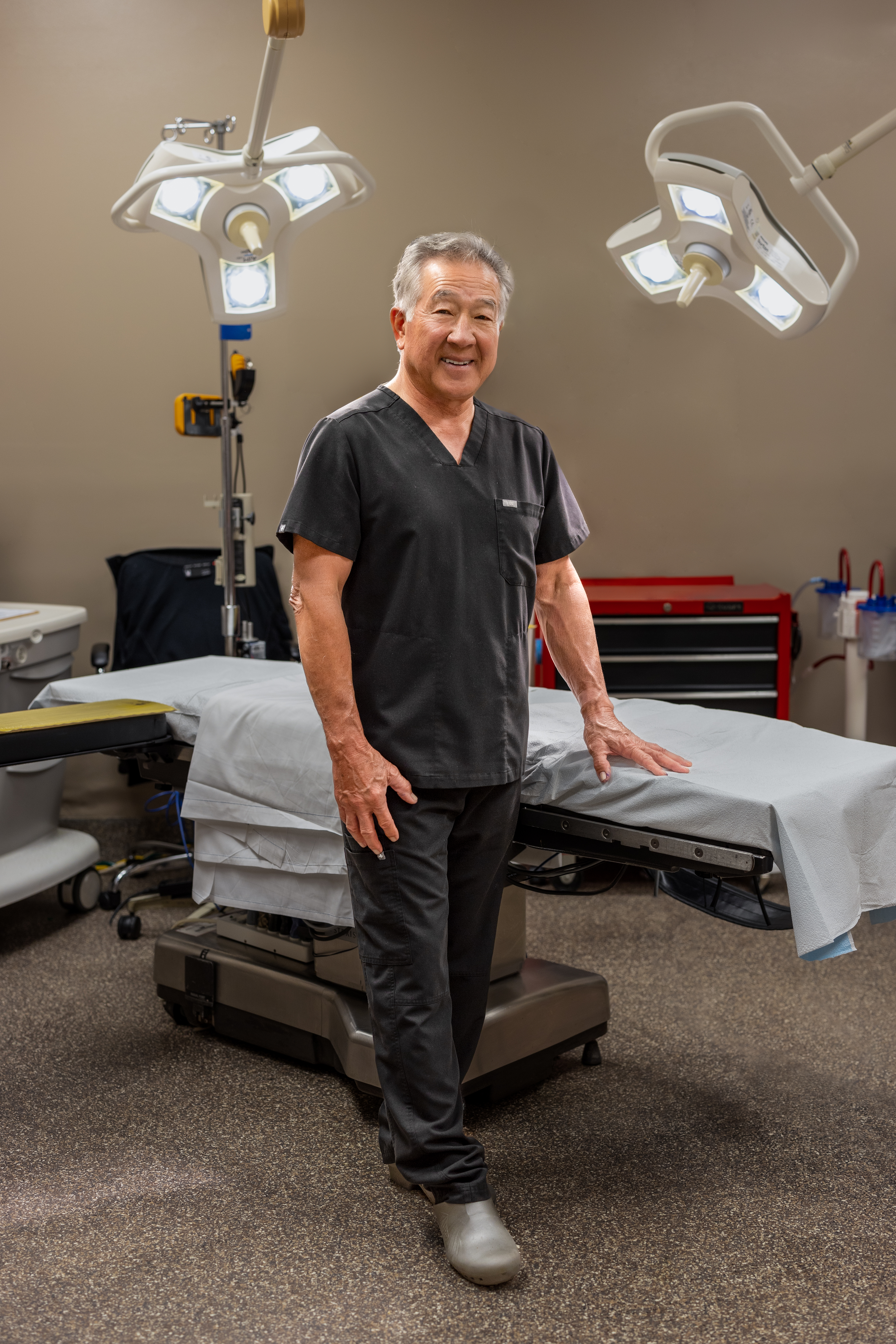 Dr. Nakamura in the Accent On You surgery center